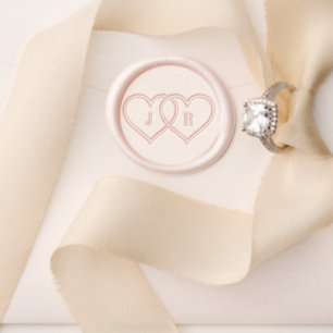 Personalized Letter Wedding Wax Seal Stamp Example