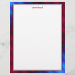 Personalized Letterhead<br><div class="desc">Personalize the text,  or text is removable. Your business logo can be added. Text color can also be changed to any of the availalbe fonts,  or colors. Colors are blues and burgundy wine.</div>