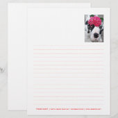 Personalized Letterhead Dotted (Front/Back)
