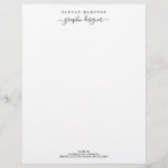 Personalized Letterhead Stationary | Simply Right<br><div class="desc">Communicate your business's brand with a simple look that still makes a big statement.</div>
