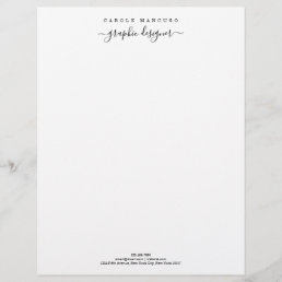Personalized Letterhead Stationary | Simply Right