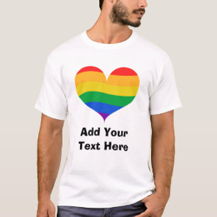 Personalized LGBT Pride T-Shirt