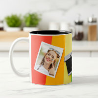Personalized LGBT Pride Two Photo Name Gift