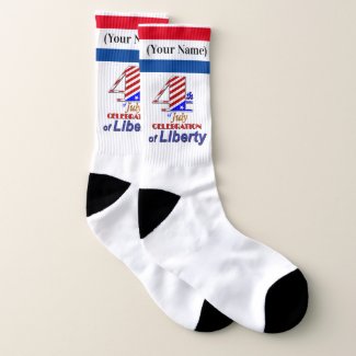 Personalized Liberty Socks 