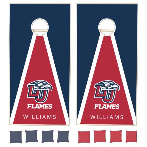 Personalized Liberty University Cornhole Set