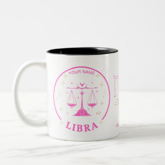 Personalized Libra Zodiac 11 oz Coffee Mug
