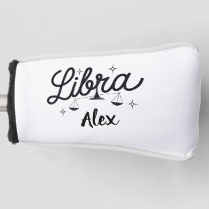 Personalized Libra Zodiac Sign Art Golf Head Cover