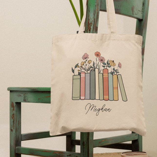 Personalized Library Book Bag Gift for Reader (Creator Uploaded)