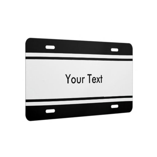 Personalized License Plates | Zazzle