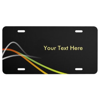Personalized License Plates by studioart at Zazzle