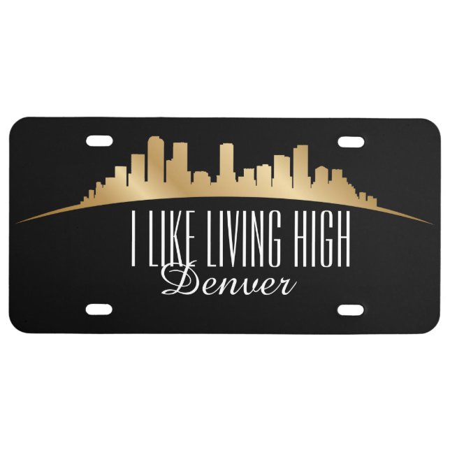 Personalized License Tag Plate (Front)