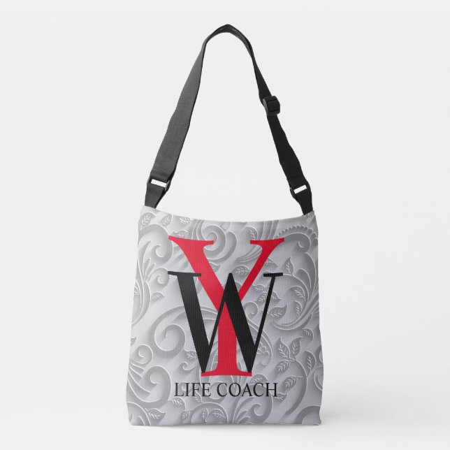 Personalized Life Coach Crossbody Bag (Front)