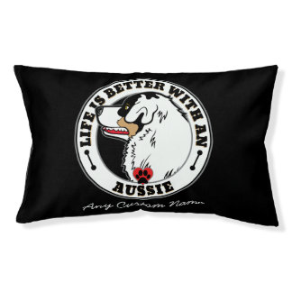 Personalized Life Is Better With An Aussie Dog Bed