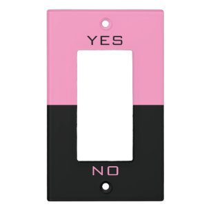 Personalized Light Switch Cover Custom Colors Text