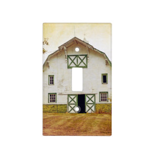 Personalized Light Switch Plate Sunset Barn Countr