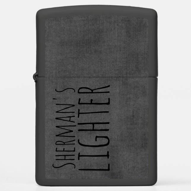 Personalized Lighter Text (Front)