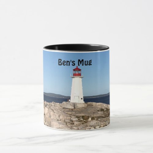 Personalized Lighthouse Mug