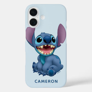 Personalized Lilo & Stitch Excited iPhone 16 Case