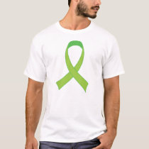Personalized Lime Green Awareness Gift T-Shirt