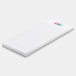 Personalized Lined and Business Brand LOGO Photo Magnetic Notepad