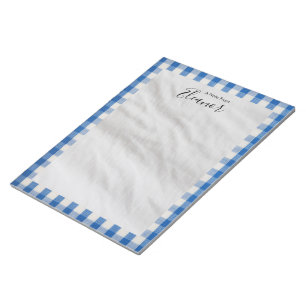 Personalized Lined Notepad