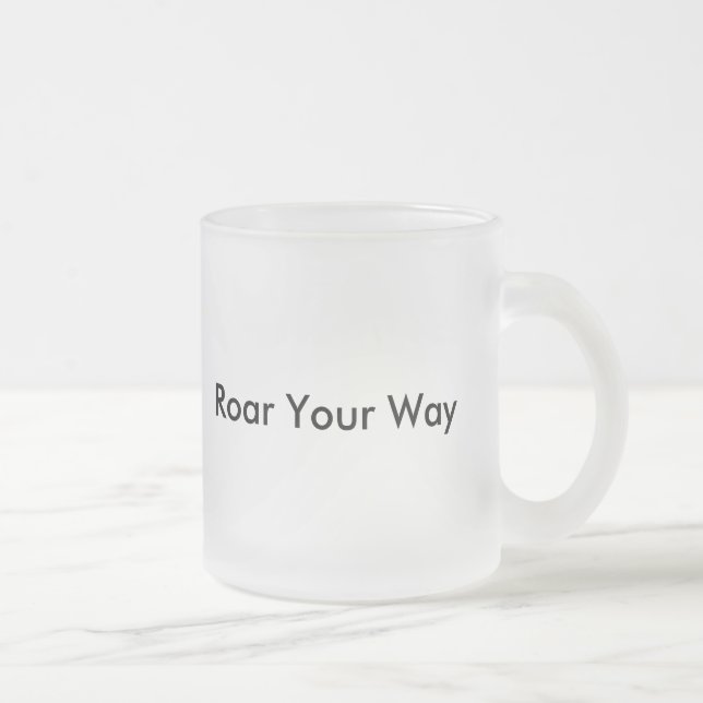 Personalized Lion Art Design Mug Cup (Right)