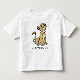 Personalized Lion King Simba Toddler T-shirt