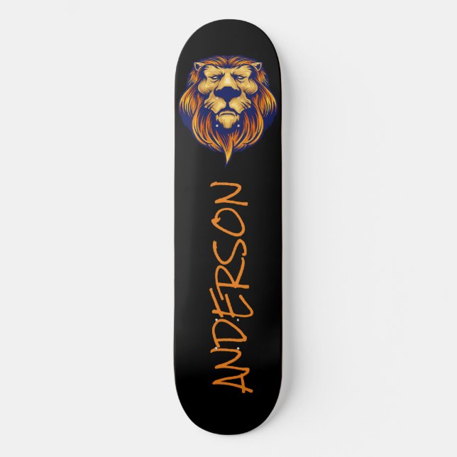 Personalized   Lion King Skateboard (Front)