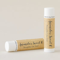 Personalized Lip Balm Party Favor