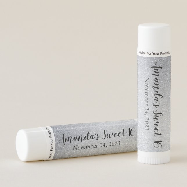 Personalized Lip Balm Party Favor (Front)