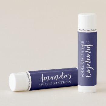 Personalized Lip Balm Party Favor by PurplePaperInvites at Zazzle