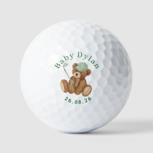 Personalized Litte Putter Baby Shower  Golf Balls