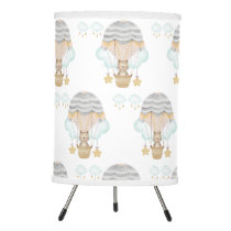Personalized Little Bear Hot Air Balloon Tripod Lamp