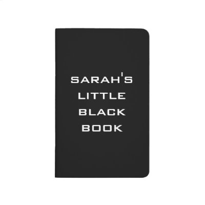 Personalized Little Black Book