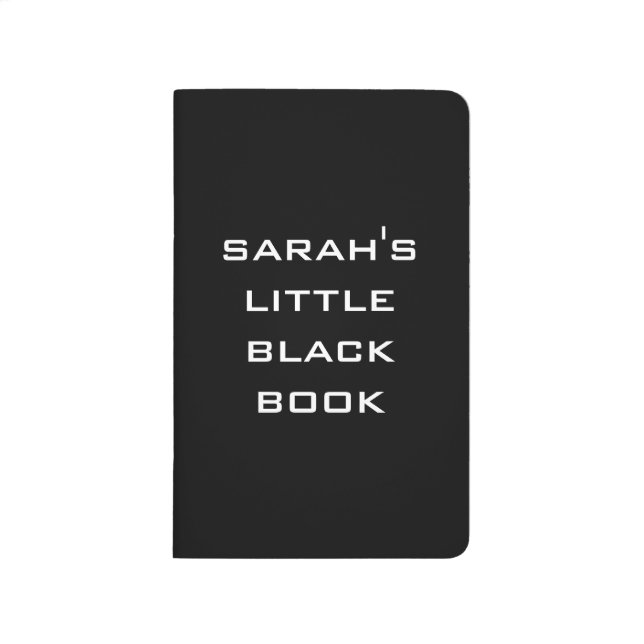 Personalized Little Black Book (Front)