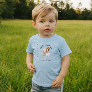 Personalized Little Helper of The Garden Toddler T-shirt