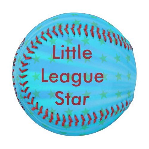Personalized Little League Baseball Star
