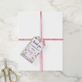 Personalized Little Love Bug Baby Shower Favor Tag