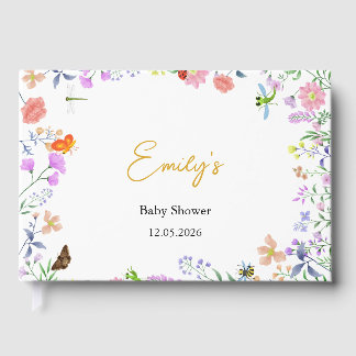 Personalized Little Love Bug Baby Shower Guest Book