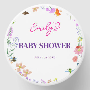 Personalized Little Love Bug Baby Shower Mini Candle Favors