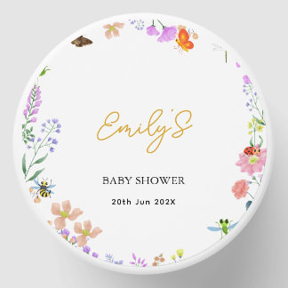 Personalized Little Love Bug Baby Shower Mini Candle Favors