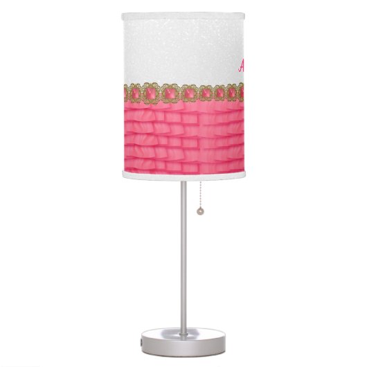 Personalized - Little Princess  Table Lamp (Left)