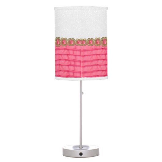 Personalized - Little Princess Table Lamp (Back)