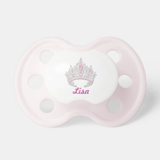 Personalized Little Princess Tiara Pacifier