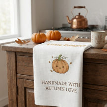 Personalized Little Pumpkin Baby Blanket