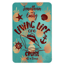 Personalized Living Life One Cruise at a Time Door