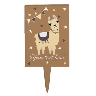 Alpaca Cake Toppers Zazzle