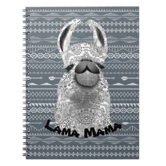 Personalized Llama Mama Notebook