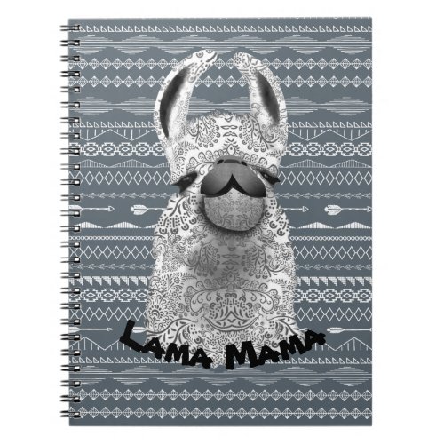 Personalized Llama Mama Notebook