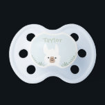 Personalized Llama Pacifier<br><div class="desc">An adorable baby pacifier featuring a cute Llama. A wide array of other baby pacifiers and baby products are available at my store.</div>